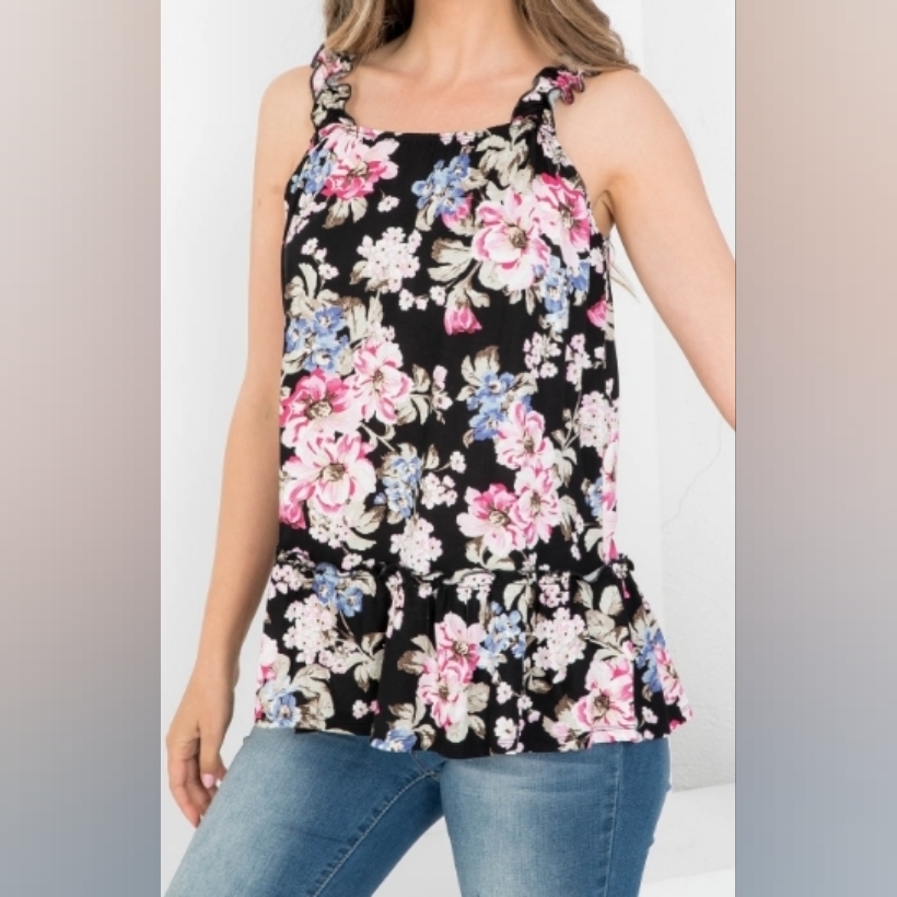 Floral Women Tank Tops